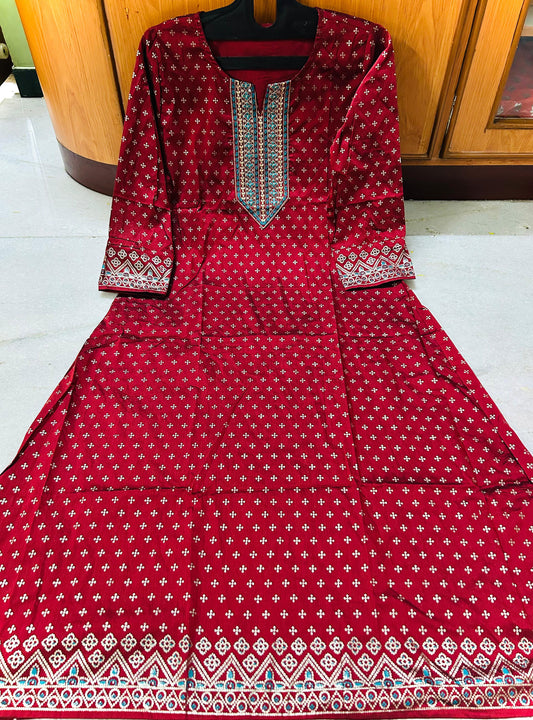 Festive silk collections (Zorra Aline Anarakali top)