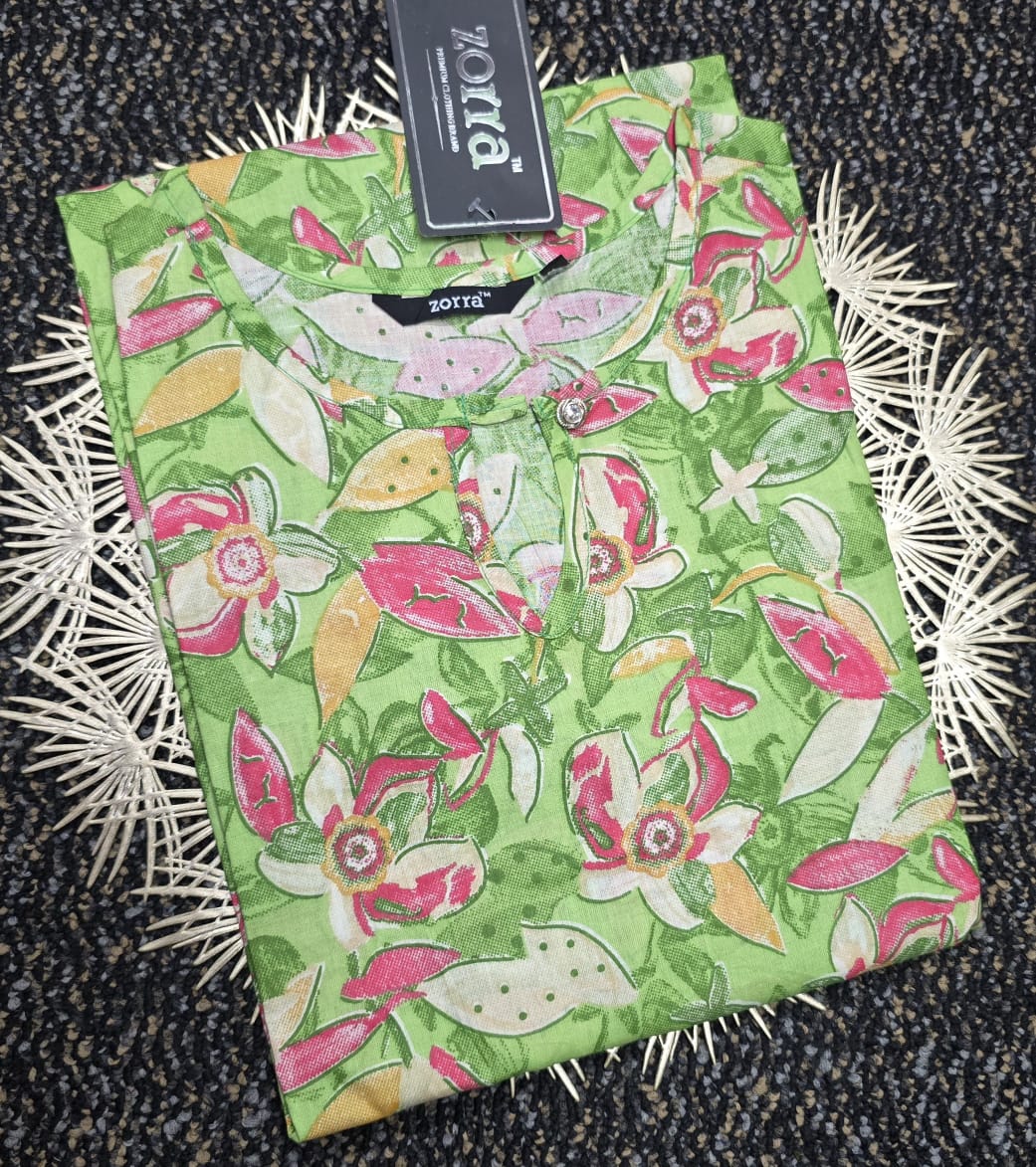 Zorra Embroidered Kurtis