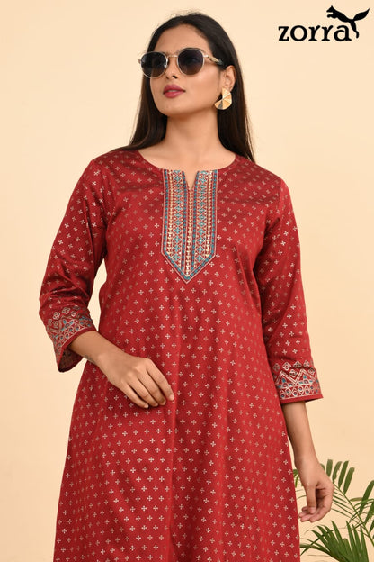 Festive silk collections (Zorra Aline Anarakali top)