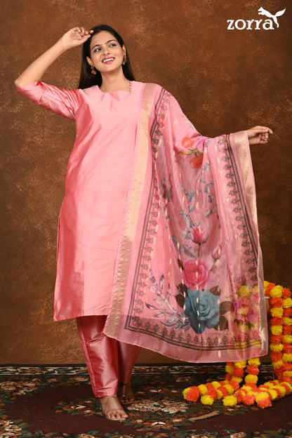 RAW SILK 3PC SILK SETS