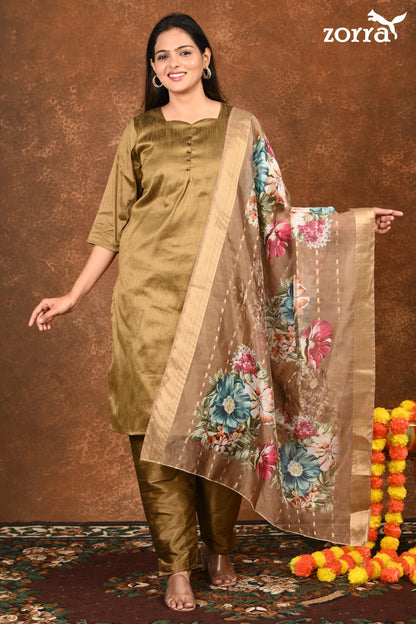 RAW SILK 3PC SILK SETS