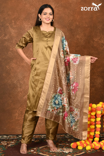 RAW SILK 3PC SILK SETS