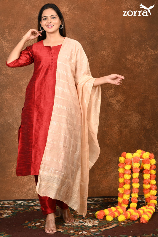 RAW SILK 3PC SILK SETS