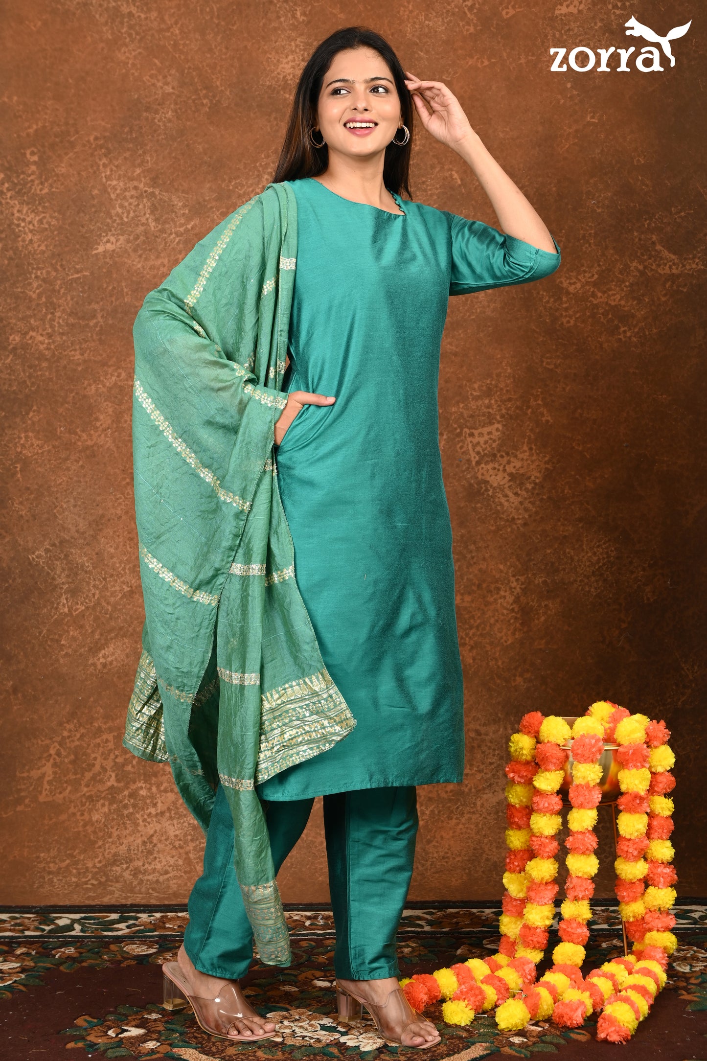 RAW SILK 3PC SILK SETS