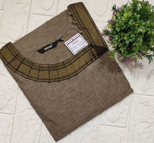 Chettinad Cotton Straight cut Kurti