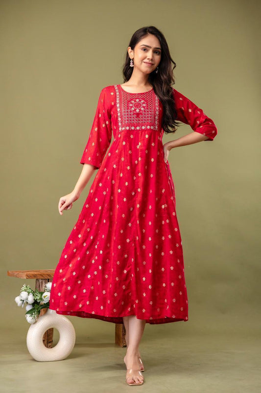 Anarkali gown