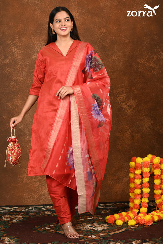 RAW SILK 3PC SILK SETS