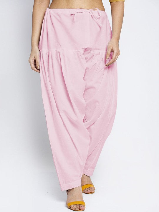 Cotton poplin fabric Patiala Pant