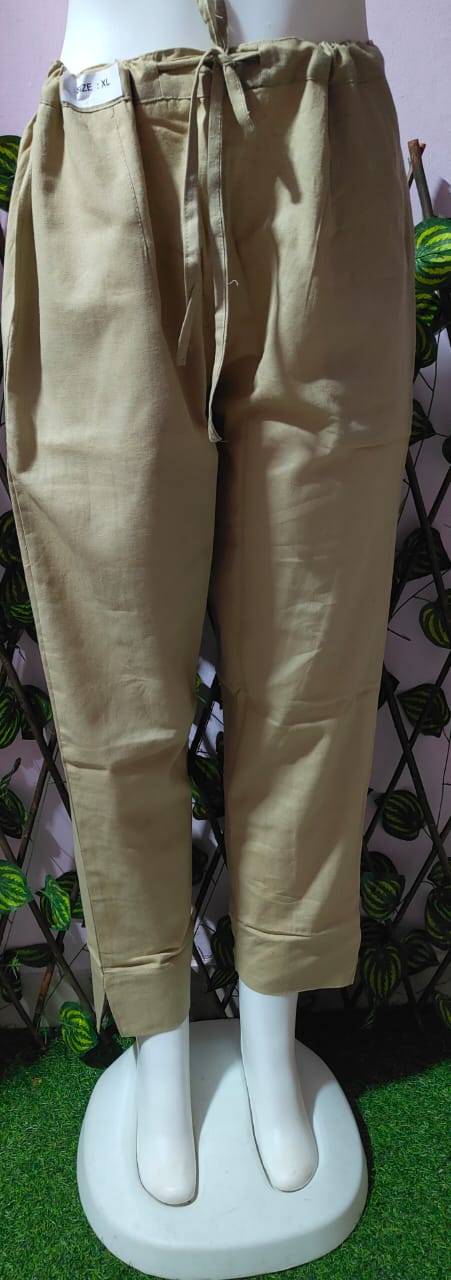 Cotton linen kurti pant