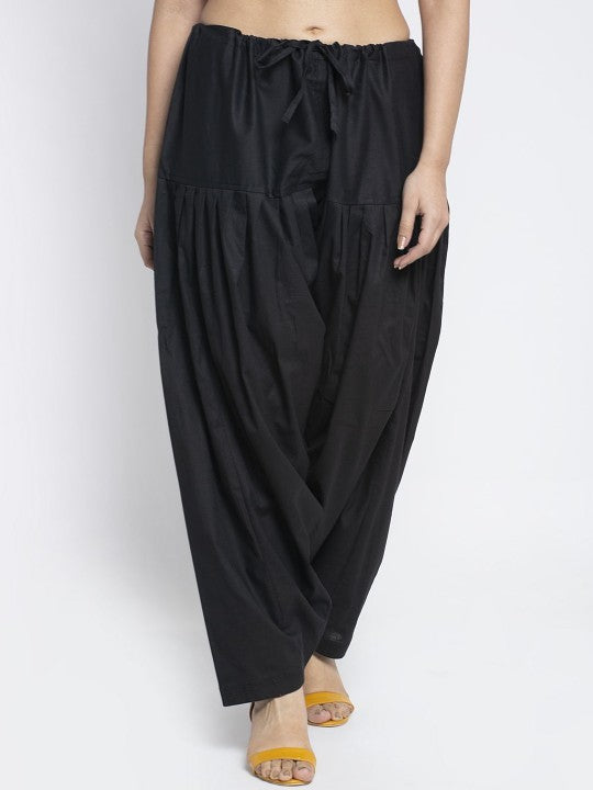 Cotton poplin fabric Patiala Pant