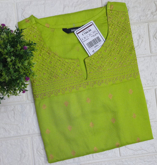 Zorra Embroidered Kurtis
