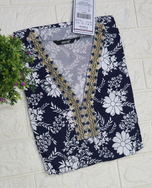 Zorra Embroidered Kurtis