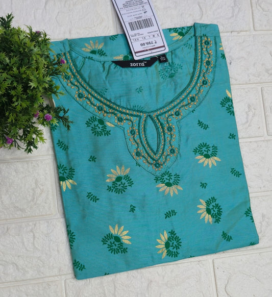 Zorra Embroidered Kurtis