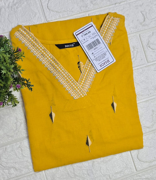 Zorra Embroidered Kurtis