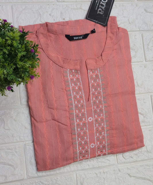 Zorra Embroidered Kurtis