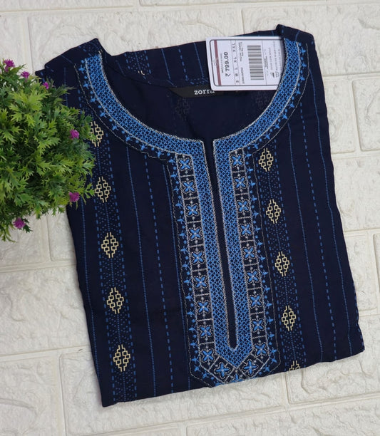 Zorra Embroidered Kurtis