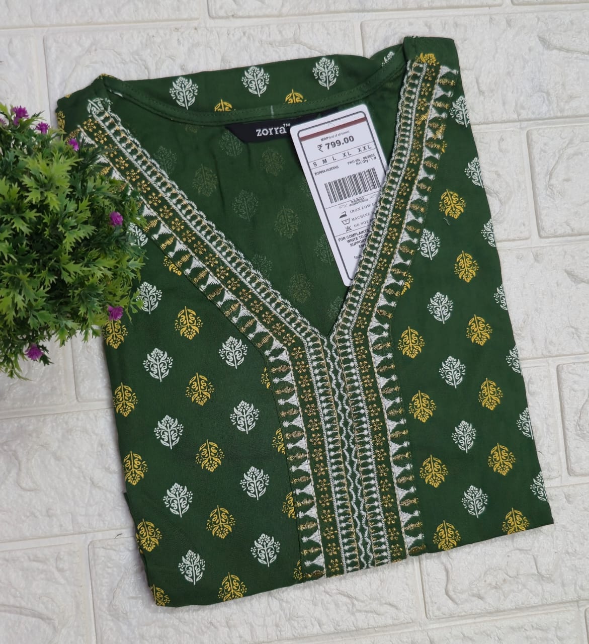 Zorra Embroidered Kurtis