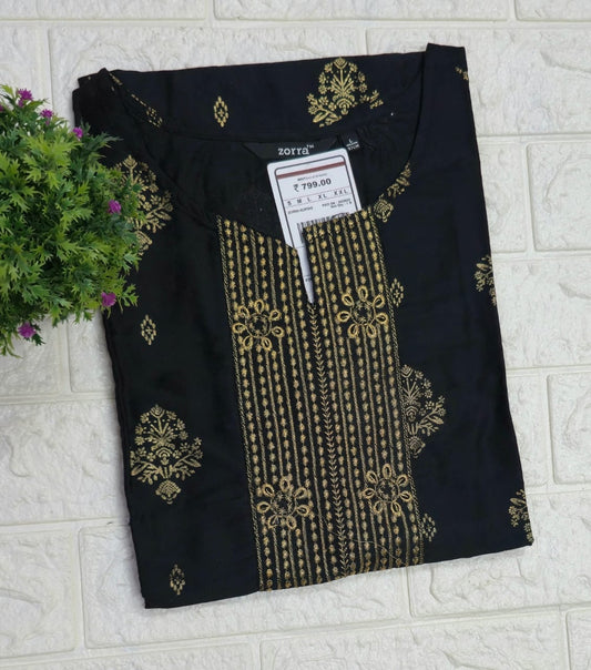 Zorra Embroidered Kurtis