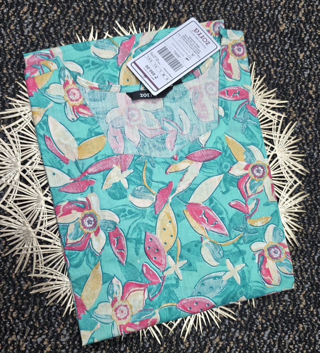 Zorra Embroidered Kurtis