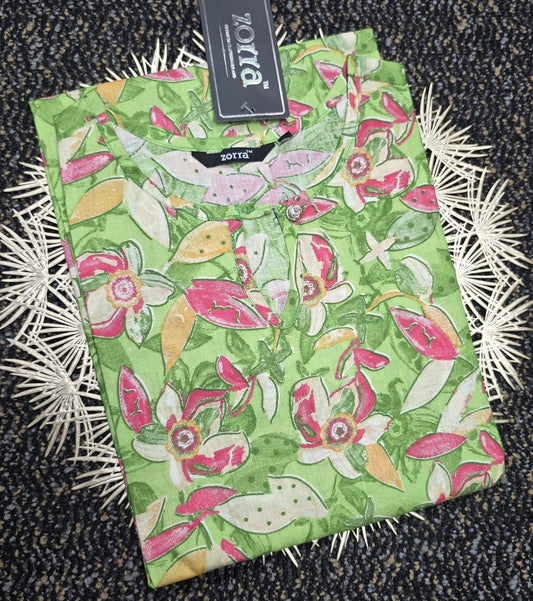 Zorra Embroidered Kurtis