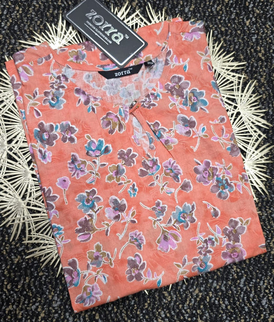 Zorra Embroidered Kurtis