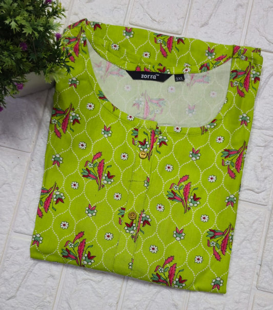 Zorra Embroidered Kurtis (3xl, 4xl & 5xl sizes)