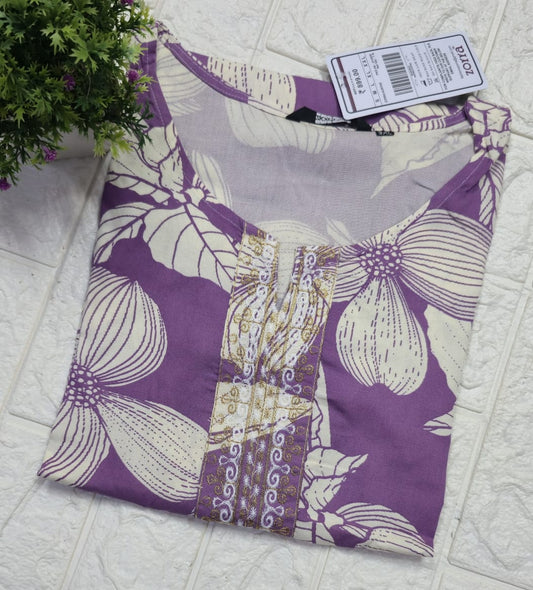 Zorra Embroidered Kurtis (3xl, 4xl & 5xl sizes)