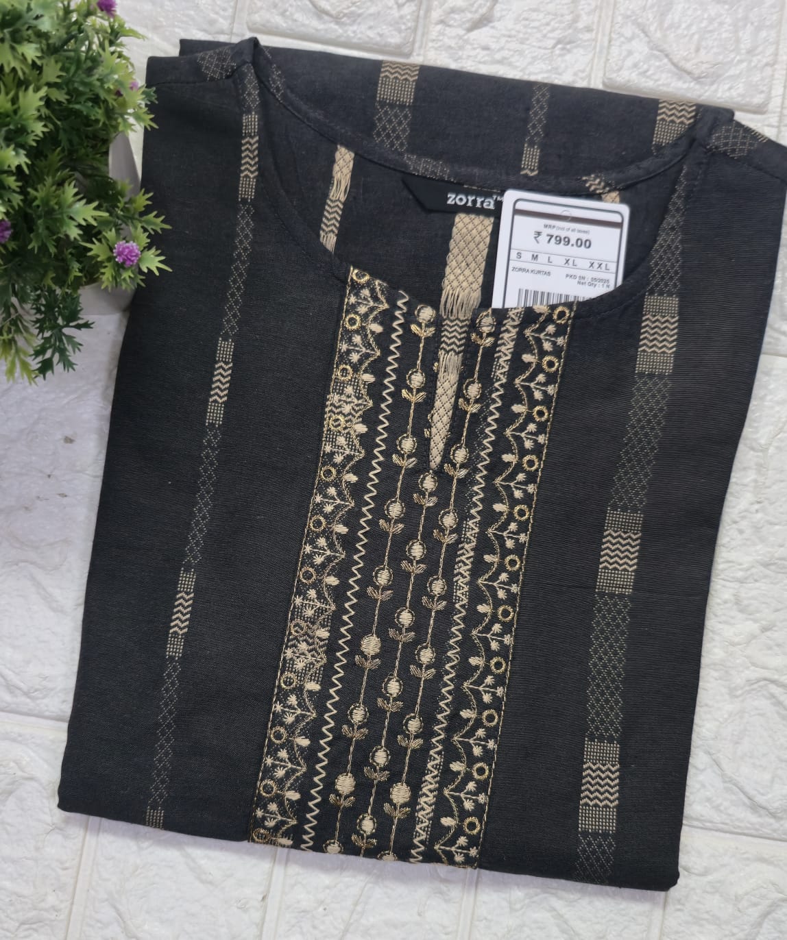 Zorra Embroidered Kurtis