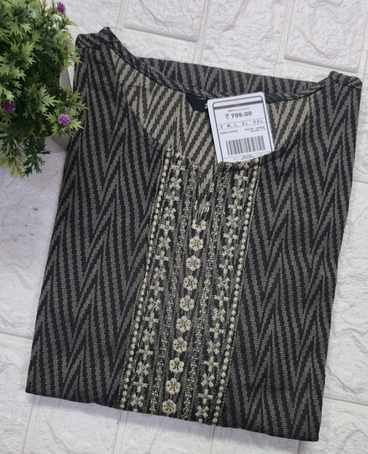 Zorra Embroidered Kurtis