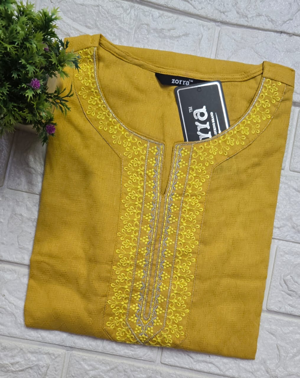 Zorra Embroidered Kurtis