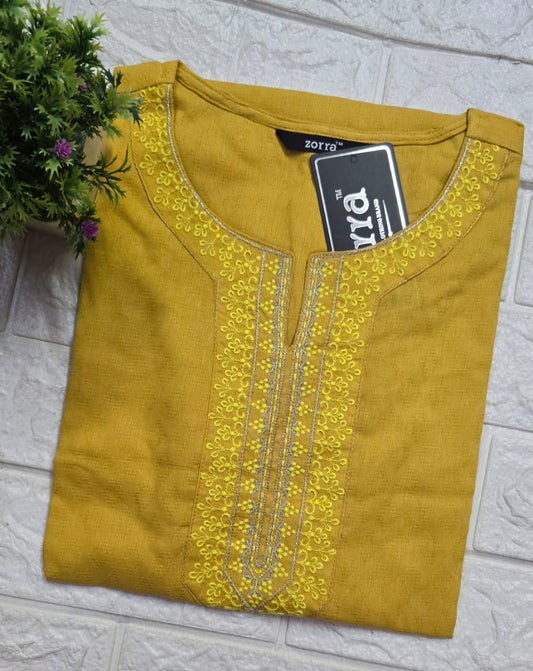 Zorra Embroidered Kurtis