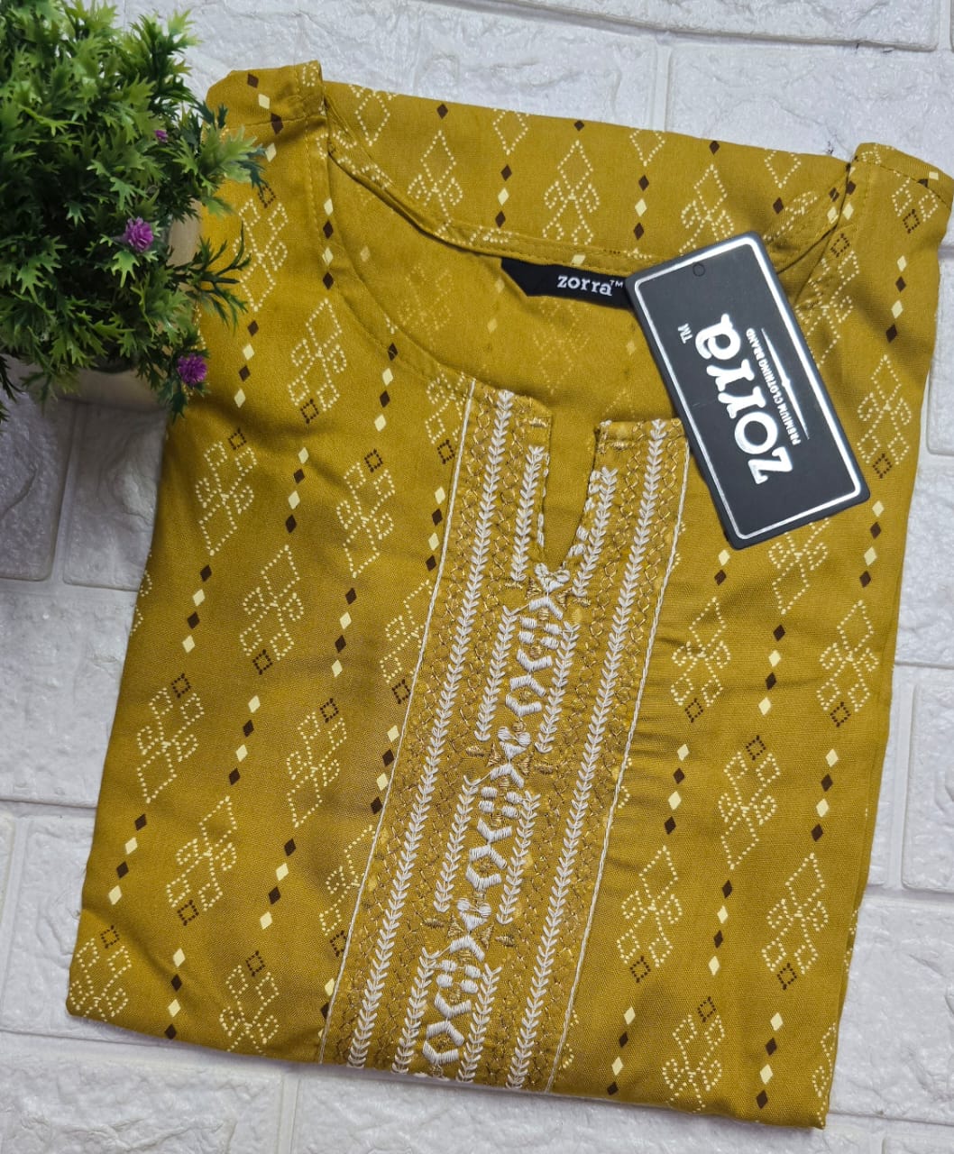Zorra Embroidered Kurtis