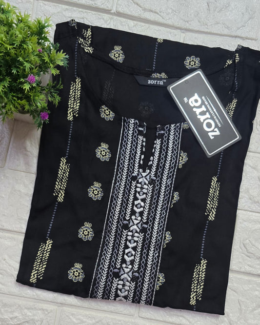 Zorra Embroidered Kurtis