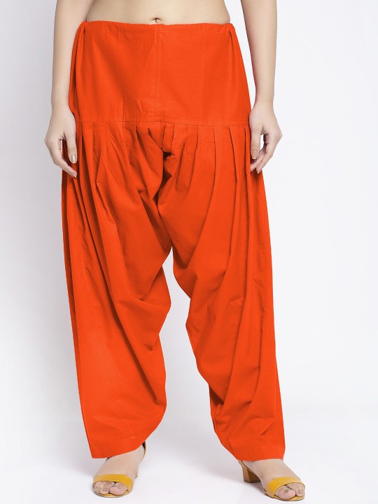 Cotton poplin fabric Patiala Pant