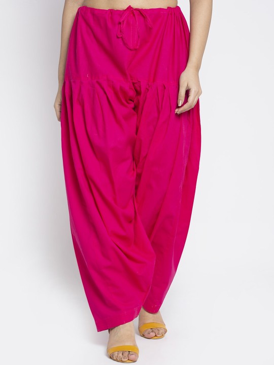Cotton poplin fabric Patiala Pant
