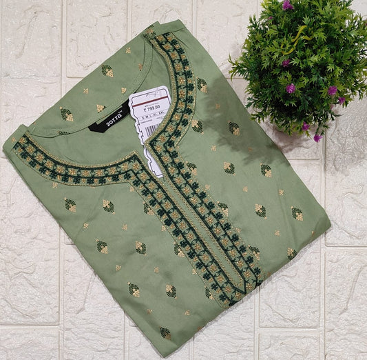 Zorra Embroidered Kurtis