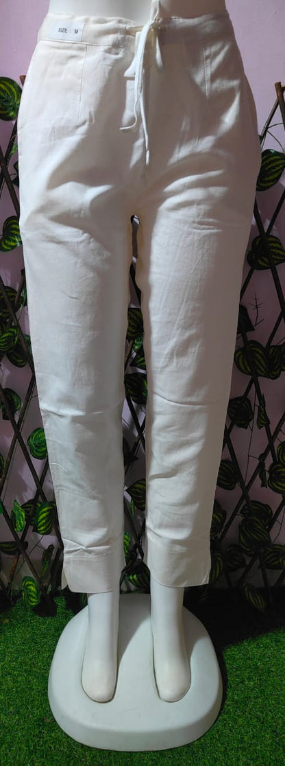 Cotton linen kurti pant